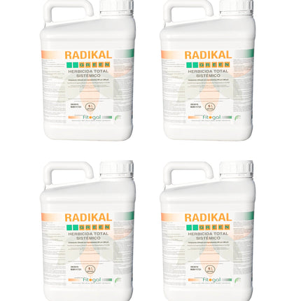 Herbicide Radikal Professionnel 4x5L tous jardins