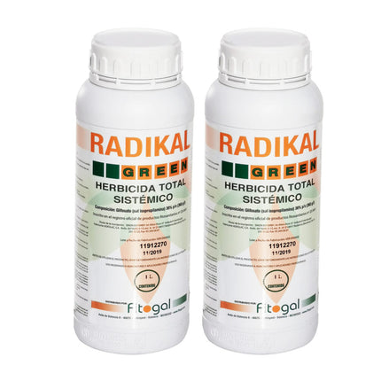 Herbicide Radikal Professionnel 2x1L tous jardins